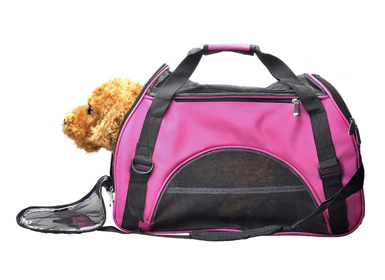 Mogoko Airline Approved Soft Sided Pet Carrier Travel Tote Bag Portable Handbag Shoulder Bag for Pets 