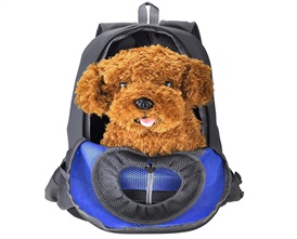 Mogoko Pet Dog Cat Carrier Front Pack Backpack Mesh Portable Outdoor Travel Dog Pouch Carrier Bag Head out Carrier Adjustable Padded Shoulder Strap Hands Free with Pockets