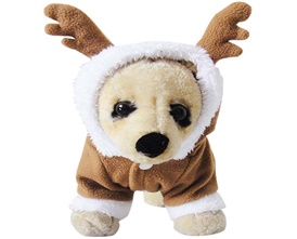Puppy Dog Christmas Pet Costume Hoodie Coat